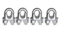 Awesome Gym Machine Wire U Lock Pack of 4,6,8,10,12,14,16 Universal use Upto 8mm (4)