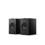 KEF Q1 Meta Passive Bookshelf HiFi Speakers, Satin Black | Music | TV & Home Cinema | Gaming | 2-way Bass Reflex | 5.25" Uni-Q Driver with MAT