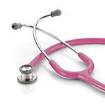 ADC Adscope 605 - Infant Clinician Stethoscope - Metallic Raspberry