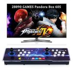RegiisJoy 28890 in 1 Pandoras Box 60S Arcade Game Console for PC & Projector & TV, 2-4 Players, 1280X720, 3D Games, Search/Hide/Save/Load/Pause Games, Favorite List