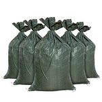 Sandbags for Flooding Size: 14" x 26" Sand Bag - Flood Water Barrier - Tent Sandbags - Store Bags by Sandbaggy (10 Bags)