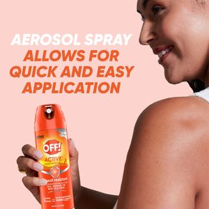 Off Insect Repellent Aerosol Spray – Mosquito & Bug Protection