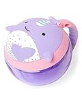 Skip Hop Baby Snack Container, Zoo Snack Cup, Narwhal, Holds 7.5oz