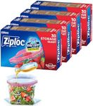 Ziploc Quart Food Storage Bags, Sta