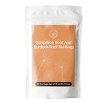 HANFANGLING Dandelion Burdock Root Tea, Detoxifying, Digestive Stimulant, Caffeine Free, Natural Caffeine Substitute, Natural Herbal Blend, Convenient Brewing Method, Gift Tea (160g)