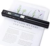 Portable Scanner iSCAN 900 DPI A4 Document Scanner Handheld for Business, Photo, Picture, Receipts, Books, JPG/PDF Format Selection, Support Micro SD (Not Included)