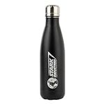 Disney Store Official Stark Industries Water Bottle, 450ml, Durable Stainless Steel Flask with Screw Top Lid and Sleek Design