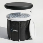 Essensolife Large Size Upgraded Portable Ice Bath Tub With 365 Days Warranty,5 Layered for Recovery, Durable Nylon Fabric -320 Litre,up To 6.7 FT