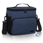 Gloppie Lunch Bag for Men Women Insulated Lunch Bag for Lunch Boxes Bento Box Thermal Lunch Bag Leakproof Lunch Cooler Bag Adult Meal Prep Lunch Box Bag Reusable Lunchbag Portable Lunchbox Work