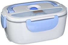 TAYAMA Ebh-01 Electric Heating Lunch Box, Light Blue, 1.2 Liter