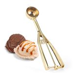 Good Dee's Gold Cookie Scoop, 4 cm, 18/8 stainless steel, easy to use, great for cookies, muffins, and ice cream