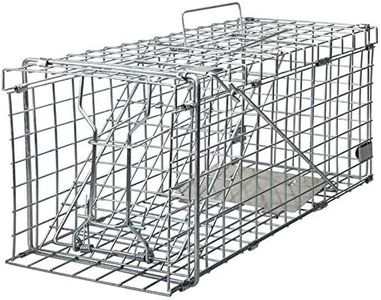 Gingbau Squirrel Trap Heavy Duty Humane Live Animal Cage Trap for Small Rabbits, Weasels and Other Similar-Size Rodents