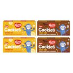 Slurrp Farm No Maida No Refined Sugar Banana Oat and Choco Ragi Cookies | Healthy Cookies Made With Multigrains | Pack of 4 x 80g