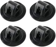 JCBIZ 4pcs 75mm Rubber Boat Motor F