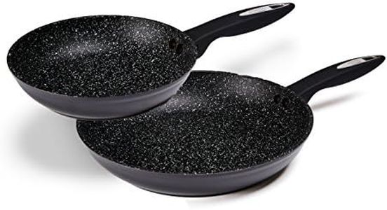 Zyliss Cook Ultimate Nonstick 2-Piece Fry Pan Value Set - Ceramic Frying Pan - Non-Stick & Induction Frying Pan - Dishwasher and Metal Utensil Safe Cooking Pan - 8 inches and 11 inches