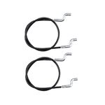 yhoparts 1501123MA Front Drive Clutch Cable for Murray Craftsman Dual 2-Stage Snow Thrower 1501123 (2-Pack)