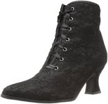 Ellie Shoes Women's 253-Elizabeth Ankle Bootie, Black, 6