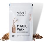 ADDY ORGANICS Women Herbal Wax Powder For Hair Removal - Men & Women - Magic Wax for Instant and Painless Hair Removal, Ayurvedic Natural Waxing Powder for All Hair Types and Skin Areas, Ideal for Hands, Legs, Underarms and Bikini Line - 100g ( Coffee)