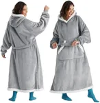 Bedsure Wearable Blanket Hoodie Wom