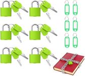 Luggage Padlocks, 6 Pcs Suitcase Lo