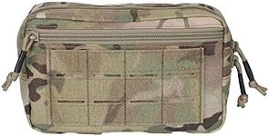 EXCELLENT ELITE SPANKER Tactical Molle Admin Pouch for Tactical Backpack Waist Bag Utility Tool Pouch Tactical EDC Bag (Multicam)