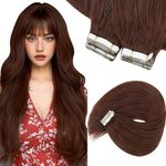 Sunny Hair Tape in Hair Extensions Auburn Hair Extensions Tape in Extensions Auburn Brown Tape in Hair Extensions Human Hair Auburn Brown Tape Hair Extensions Auburn Hair Extensions 16inch 20pcs 50g