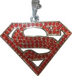 Rubie's Costume Co Adult's Womens DC Comics Superman Supergirl Necklace Costume Accessory