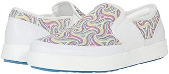 Alegria TRAQ Women's Sleeq Psych White Smart Walking Shoe 9 M US