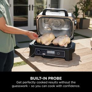 Ninja Woodfire Pro XL Grill & Smoker – Outdoor Electric BBQ