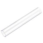 uxcell Rigid Round Clear Tubing 41.6mm(1.63'') ID x 43mm(1.7'') OD x 1Ft Length Plastic Tube