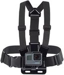 Amazon Basics Adjustable Chest Mount Harness for GoPro Camera (Compatible with GoPro Hero Series), Black