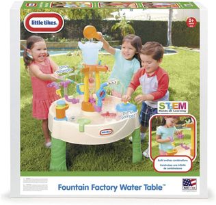 Little Tikes Fountain Factory Water Table – Outdoor Sensory Toy for Kids