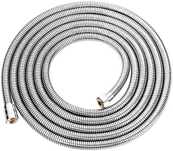 OIETON Extra Long Shower Hose 118 Inches, Flexible Stainless Steel Handheld Shower Hose, Anti-Explosion Anti-Kink Leakproof Hose,Replacement Metal Extension Shower Hose