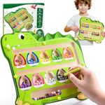 Chardfun Magnetic Color and Number Maze Toys for 2-6 Year Old Boys Girls Dinosaur Montessori Toys for 2-4 Year Old Boys Counting Matching Games 1-2 Year Old Sensory Toys Birthday Gifts for 1 2 3 4 5