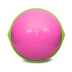 BOSU 72-10850 Home Gym Equipment The Original Balance Trainer 65 cm Diameter, Pink and Lime Green