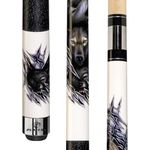 Players D-CWWP White with Howling Wolves Cue, 18-Ounce