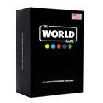 The World Game - Geography Card Game - Educational Board Game for Kids, Family & Adults