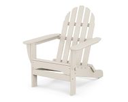 Polywood AD5030SA Classic Folding Adirondack, Sand