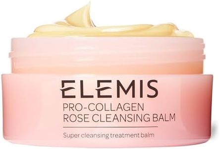 ELEMIS Pro-Collagen Rose Cleansing Balm Makeup Remover, Hydrating Facial Cleanser, Oil Cleanser, Oil Makeup Remover, Deep Cleanse