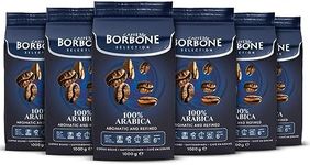 Caffè Borbone 100% Arabica Whole Bean Coffee, Arabica Coffee Beans, Medium Roast, 2.2 lb Bag (Pack of 6)