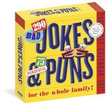 290 Bad Jokes & 75 Punderful Puns Page-A-Day® Calendar 2025: For the Whole Family!