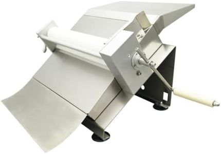 JARYANNIX Manual Dough Sheeter 16.5" Pasta Maker Fondant Croissant Pizza