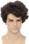 STfantasy Men Wigs Short Curly Laye