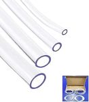 Clear Tubing Assortment, 2mm 3mm 4m