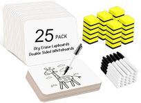 Dry Erase Lapboards, HERKKA 25 Pack