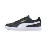 Puma Shuffle Unisex Sneakers, Puma Black Puma White Puma Team Gold, 10 UK