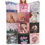 DOBOER Album Cover Blanket Throw Warm Lightweight Soft Air Conditioning Blanket Merch for Bed Couch Sofa Party Decorations (Album Cover, 80"x60")