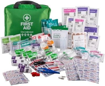 Deca+Med 230+ Piece Premium First Aid Kit with Carry Bag | Safety Essentials for Home, Office, Car, Caravan, Travel, and Camping | Includes Cold Pack, Emergency Blanket, Bandages, Plasters & More
