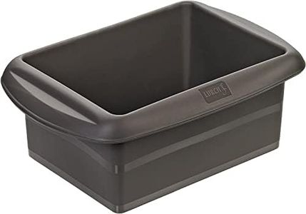 Lurch 85011 FlexiForm Batzen/Brotbackform/Kastenform aus 100% BPA-freiem Platin Silikon, 14,5 x 10,5 cm, braun