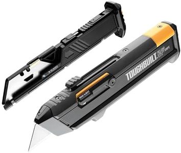 ToughBuilt Utility Knife + 2 Blade Mags, (TB-H4S2-03)